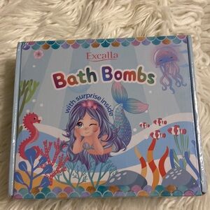 EXCALLA BATH BOMBS WITH SURPRISE INSIDE ITS UNOPENED SEE ALL PHOTOS